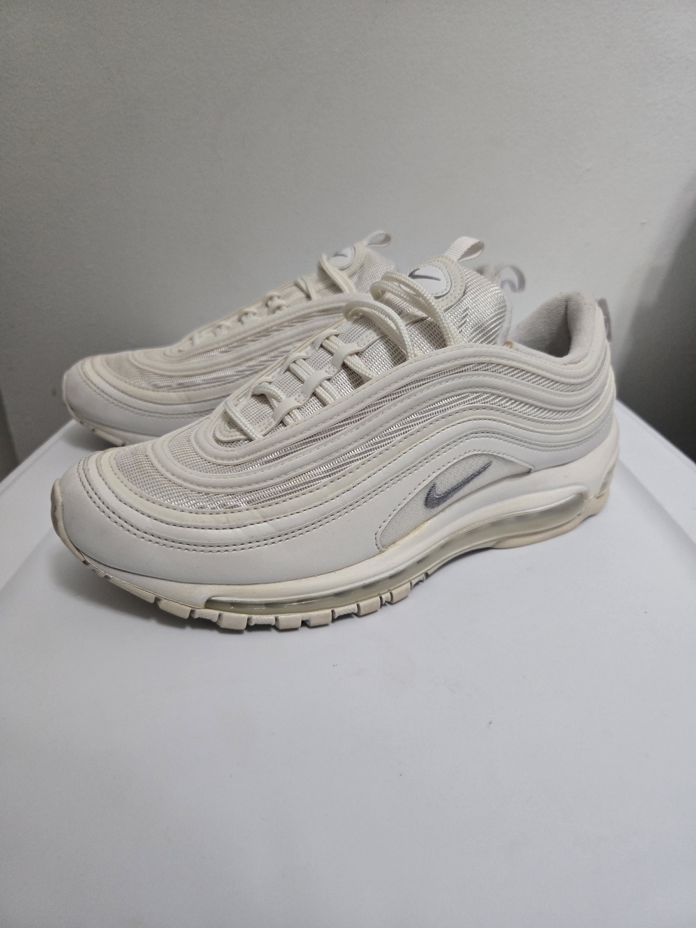 Nike Air Max 97 Cream/White Sneakers for Men Size 9